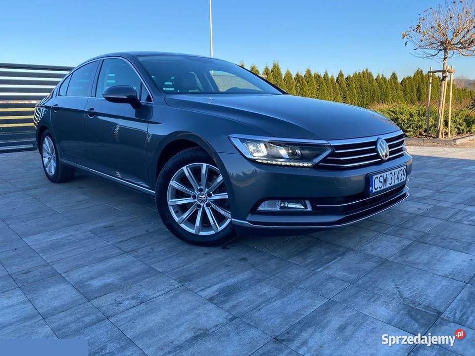 VW Passat 20 TDI BMT Highline DSG 190 2017r Grudziądz
