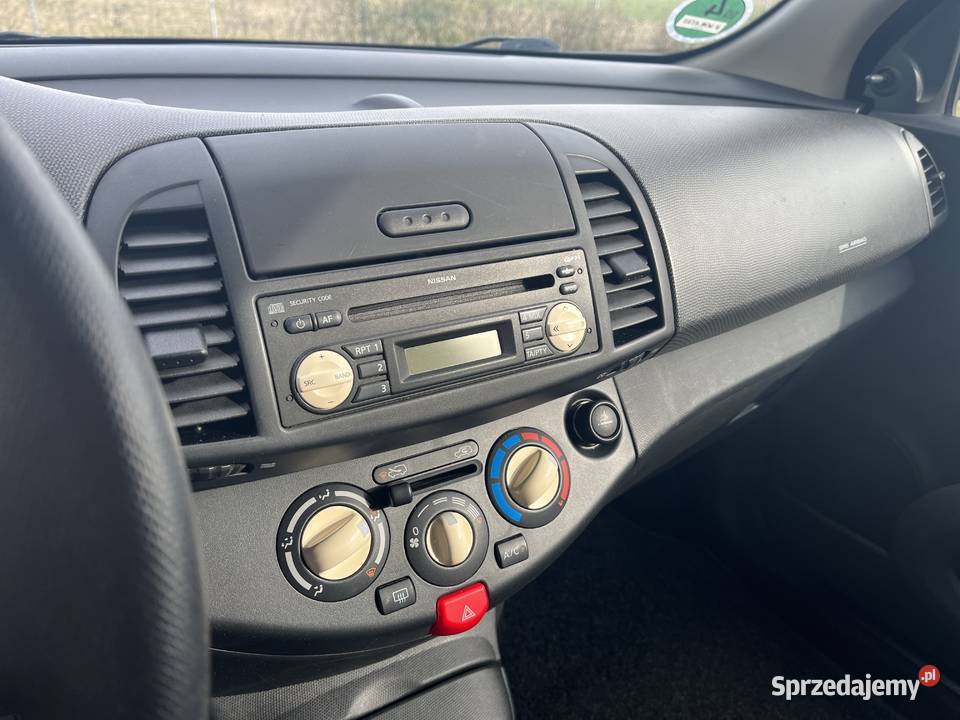 Nissan micra k12 Piękny Stan OKAZJA benzyna sprzedam