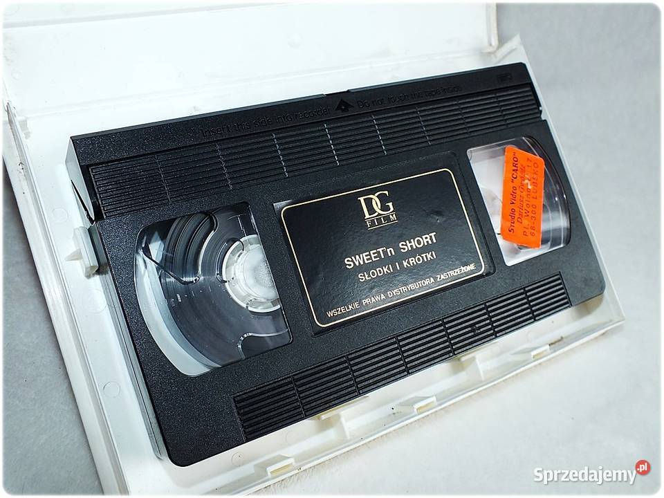 Kaseta VHS Sweet Short Słodki i Krótki Film na VHS lubuskie Żary