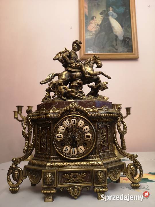 Zabytkowy zegar kominkowy Warszawa