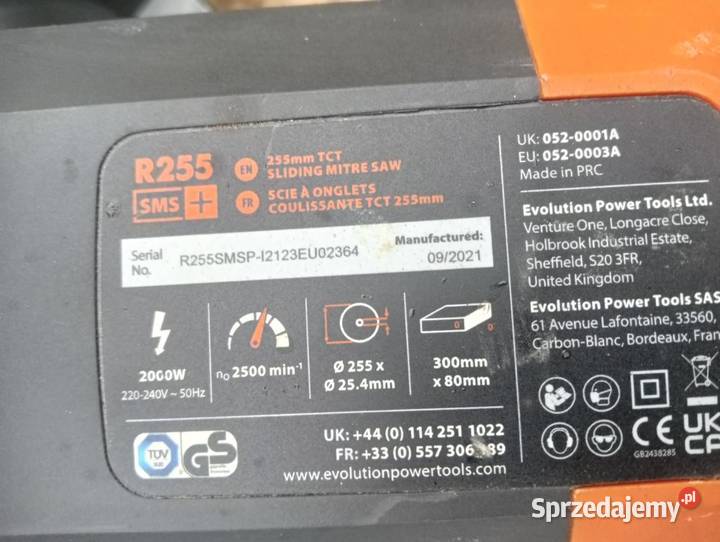 Ukośnica przesuwna Evolution Jasło