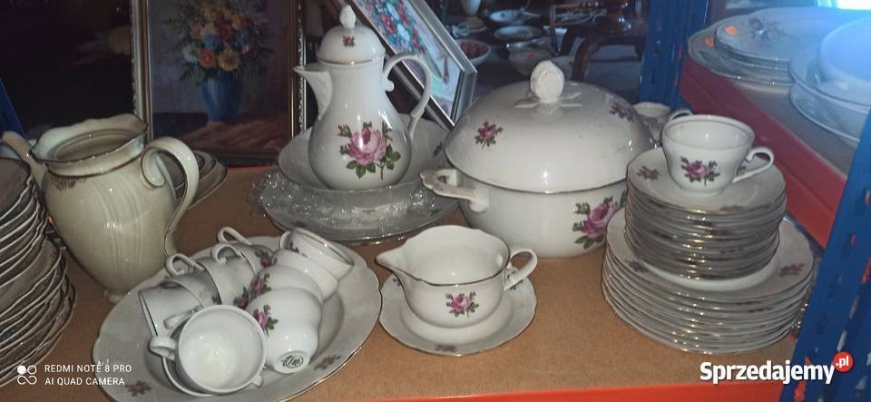 Serwis do obiadu Kahla Turyngia Niemcy Datowanie pomorskie Gdańsk