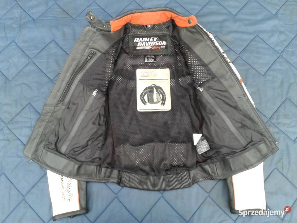 Harley kurtka damska skóra Screamin Eagle Odzież motocyklowa śląskie Rybnik