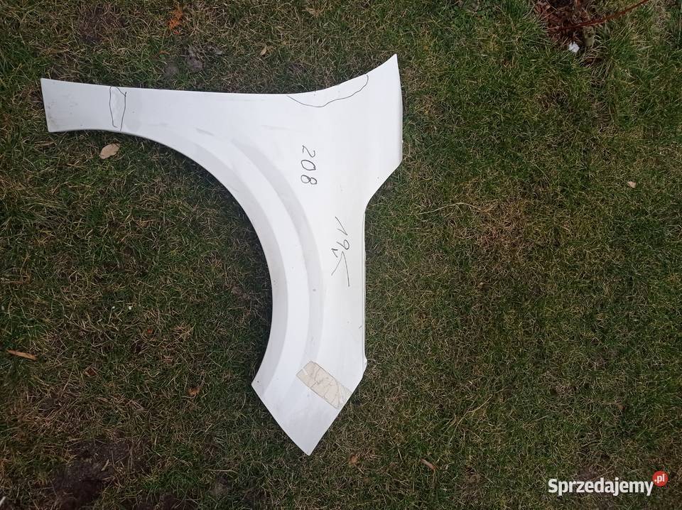 Blotnik przedni prawy Peugeot 208 2 Turek
