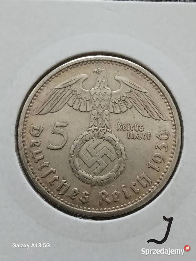 5 Marek Niemcy Paul von Hindenburg 1936 rmen A Konin