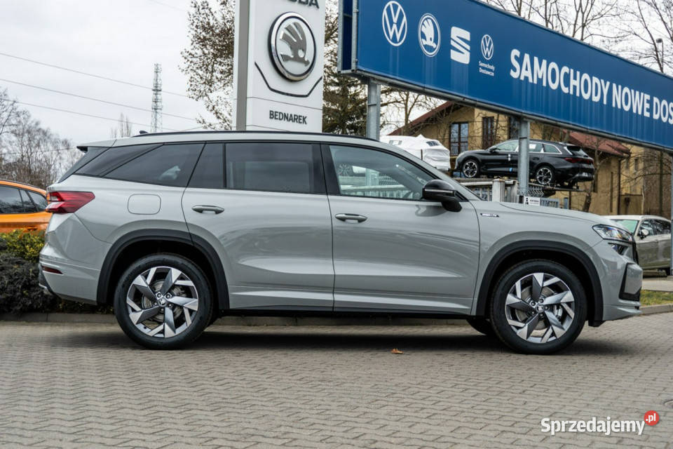 koda Kodiaq Sportline 20 TSI 204 DSG 4x4 II 2024 tempomat łódzkie Łódź