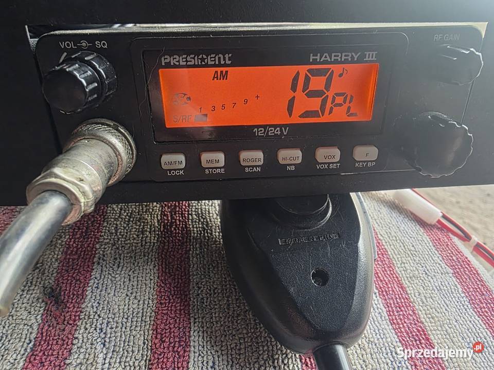 Cb radio President Harry III ASC Vox 1224 CB radia