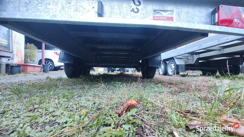 przyczepa ciężarowa platforma SORIN mocna duża