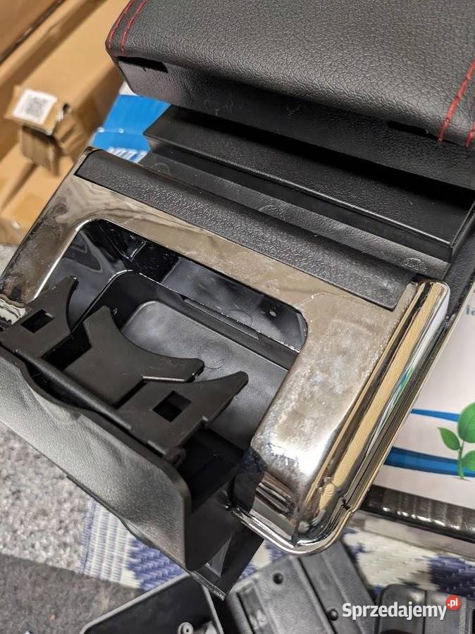 Uniwersalny podłokietnik samochodowy kolor szary Podłokietniki mazowieckie Pruszków