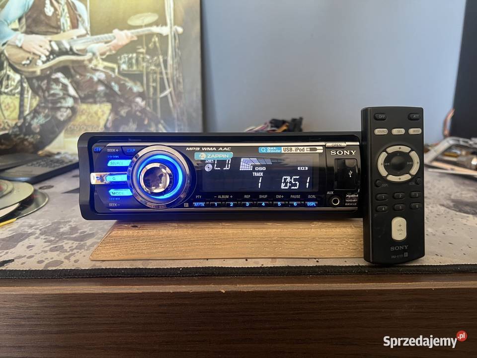 Sony radio samochodowe 1din pilot Starogard Gdański