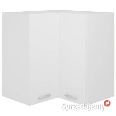 vidaXL Szafka narożna biała 57x57x60 materiał Warszawa