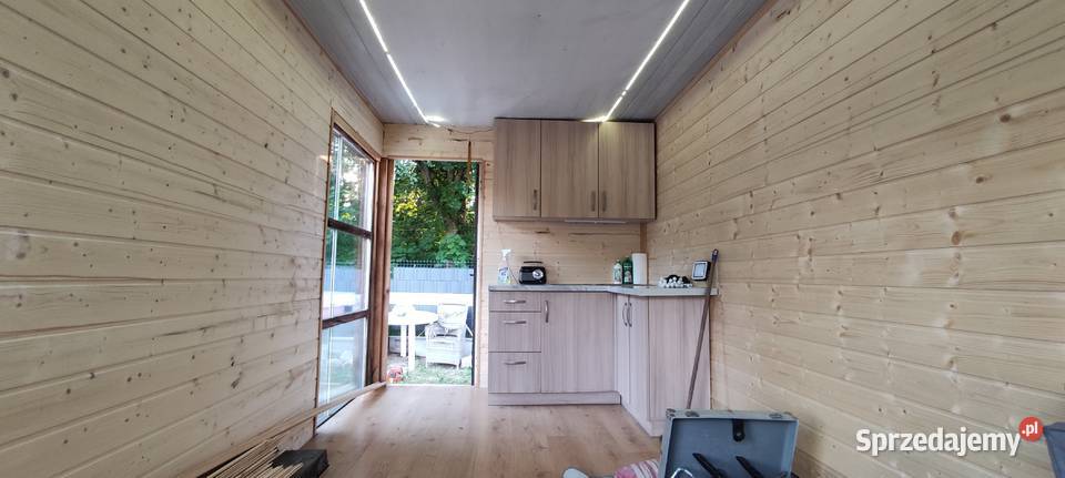 Przyczepa kontener idealna pod domek Tiny house pomorskie Czersk sprzedam