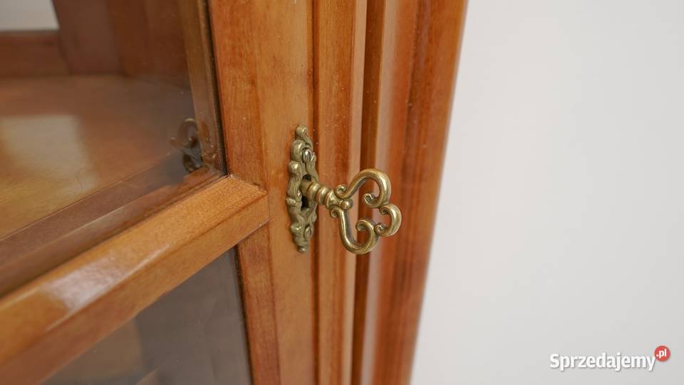 Stylowa witryna narożna BIEDERMEIER renowacji Jerka sprzedam