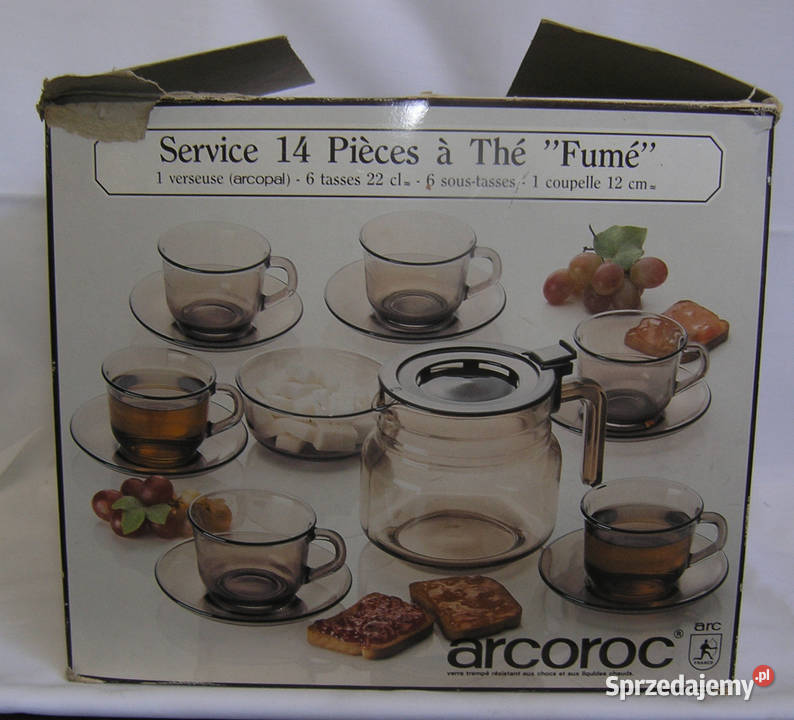 serwis kawowy duralex ArcorocD Bartków sprzedam