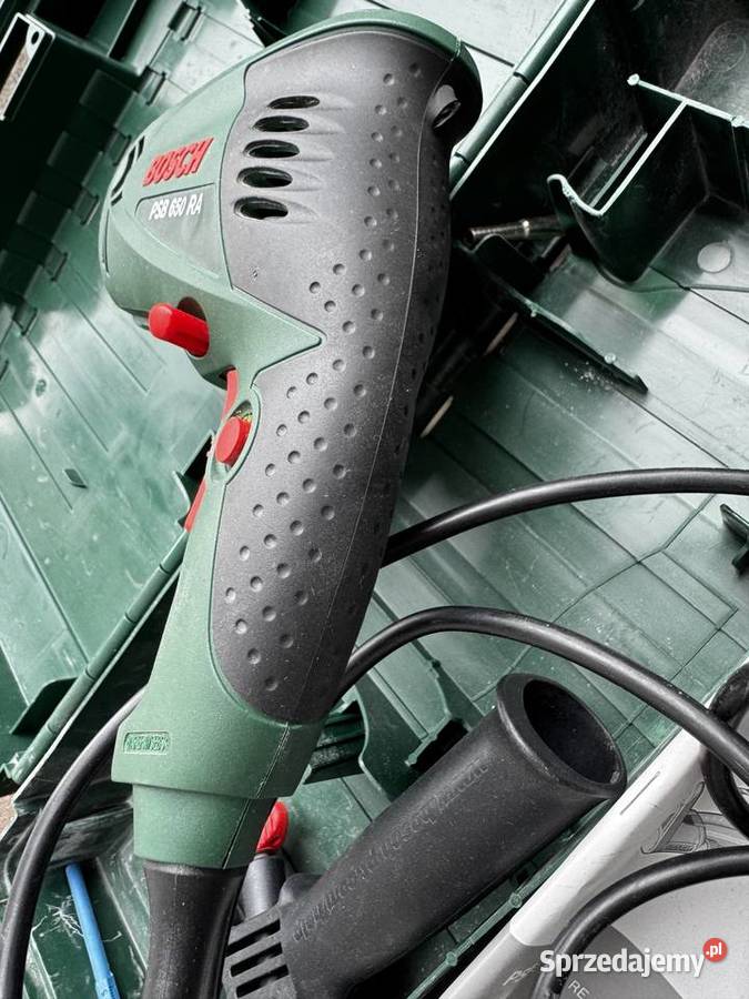 Bosch udarowa PSB 650 RA SSBF odsysanie