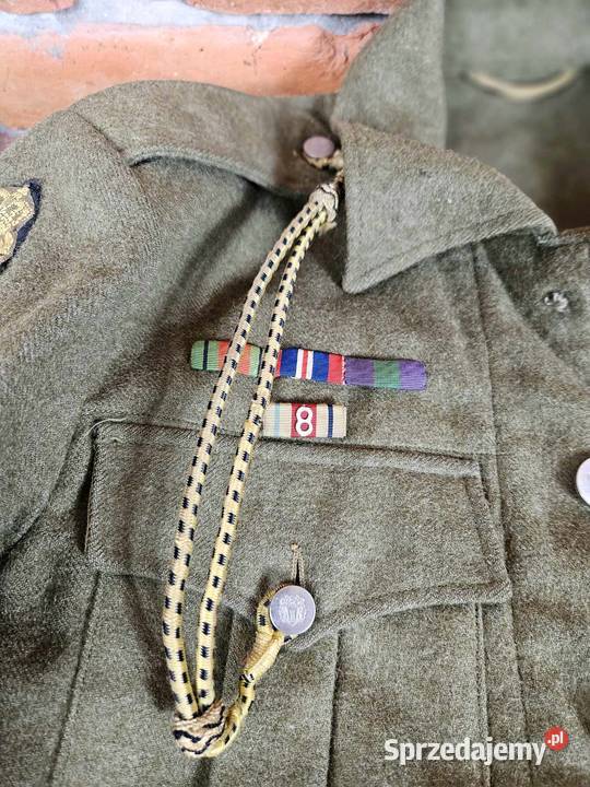 Kurtka Wojskowa Mundur Wojskowy Dania 1959 Gorzów Wielkopolski