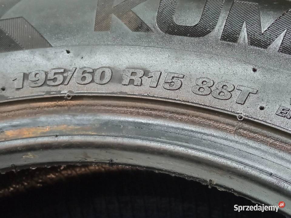 4x OPONA ZIMOWA KUMHO WINTERCRAFT WP52 19560R15 15cale
