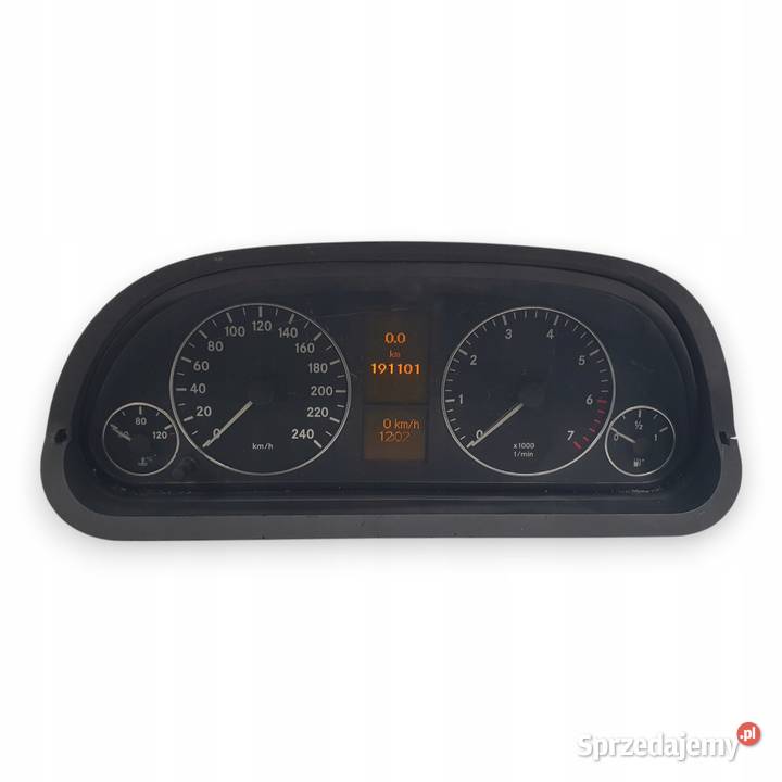 LICZNIK ZEGARY Mercedes W169 15 17 20 8V Benzyna