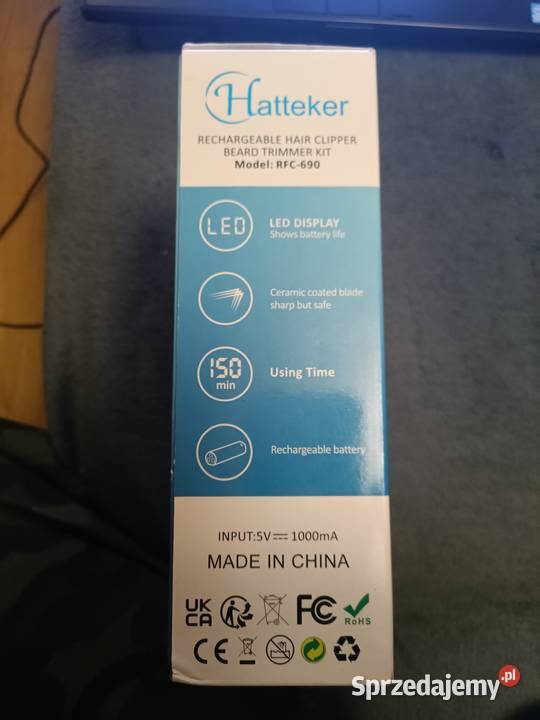 HATTEKER RFC690 profesjonalna maszynka