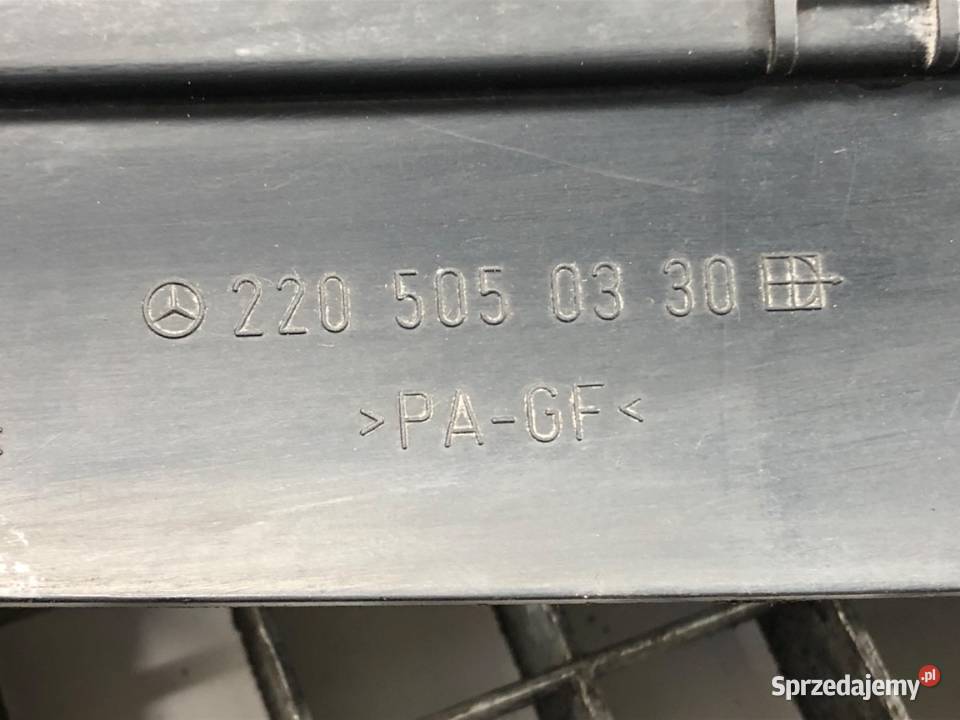 CHŁODNICA OLEJU MERCEDES C215 2205050330 58 367 Chłodnice oleju