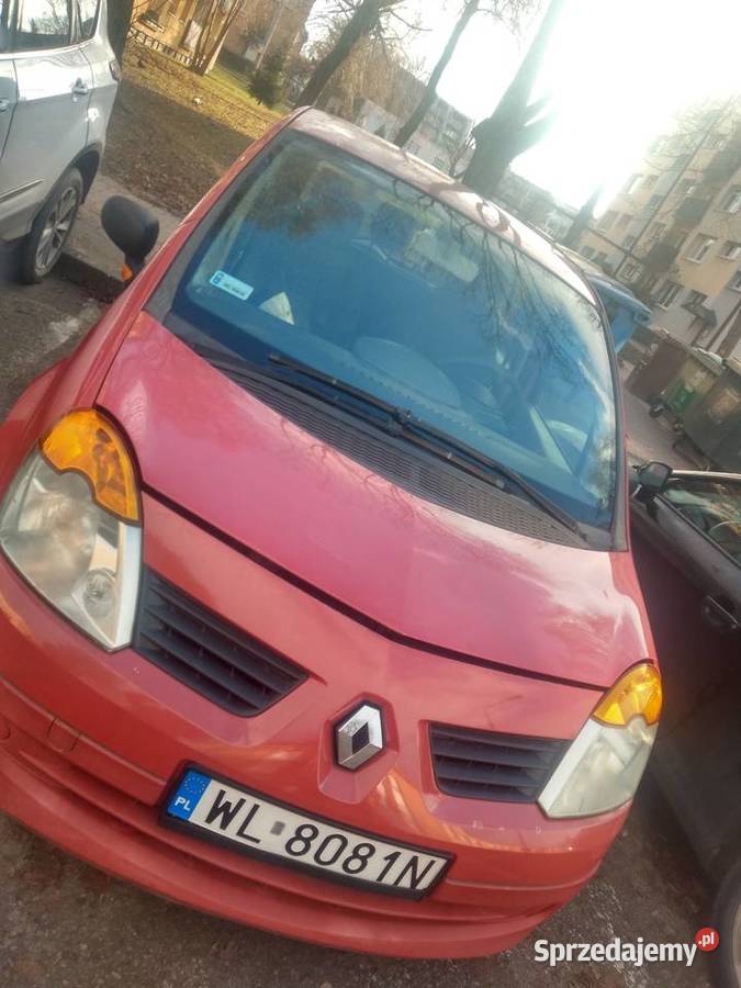 Renault Modus 12 LPG 2006r Okazja Aktualny ABS Białystok