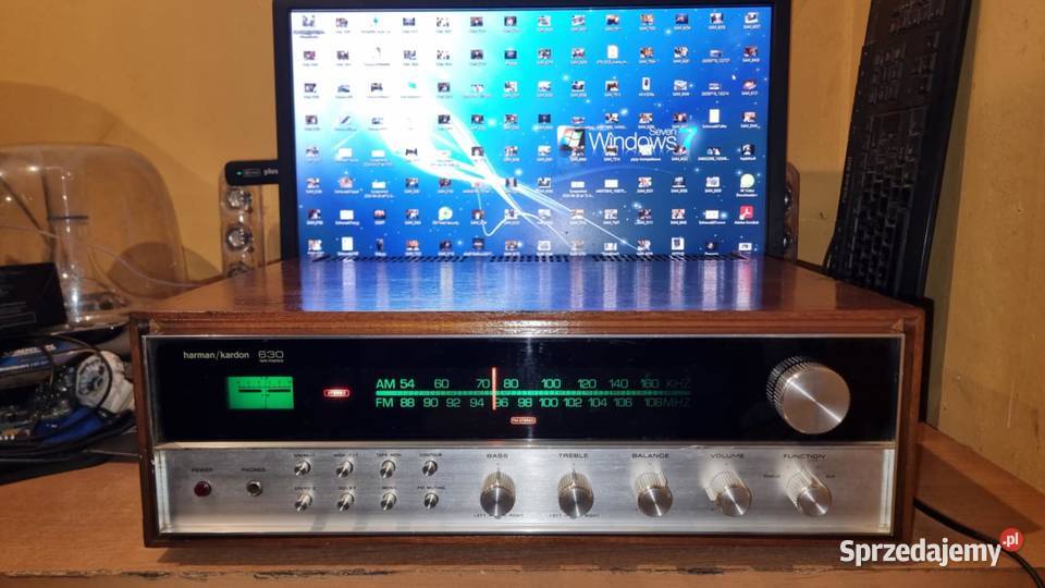 Amplituner Harman Kardon 630 Twin Powered Dual Amplitunery łódzkie Warta sprzedam