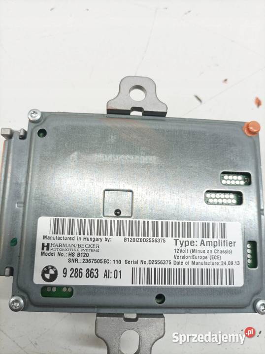 WZMACNIACZ HARMAN BECKER 9286863 Bmw X6 I