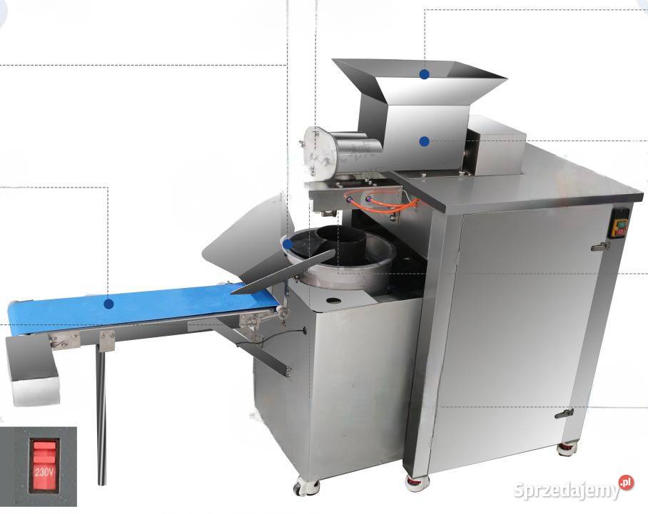 Dzielarko zaokrąglarka do ciasta zakres 2800gr Zielonka