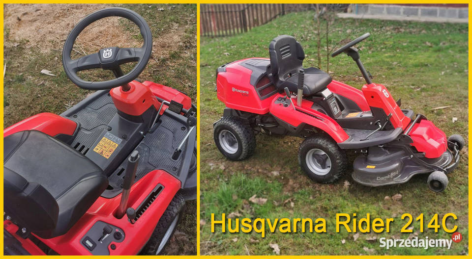 Kosiarka traktorek ogrodowy Husqvarna Rider Lalin sprzedam