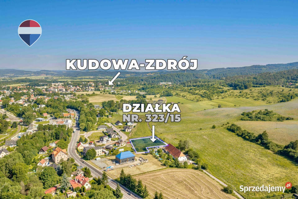 Działka budowlana 2873 m z mediami i dojazdem Jeleniów