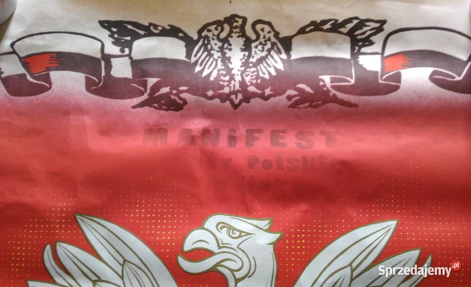 62 PLAKAT XXX LAT POLSKI LUDOWEJ PAMIĄTKA PRLU