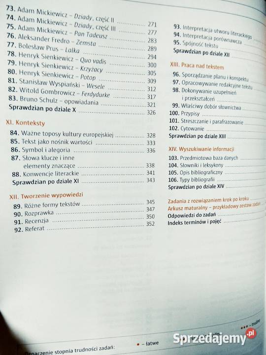 Repetytorium maturalne polski WSiP antykwariat Warszawa