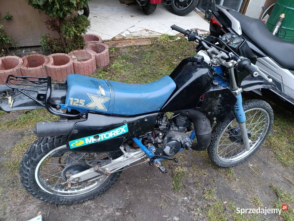 Suzuki TS 125 X na katB Janów Lubelski