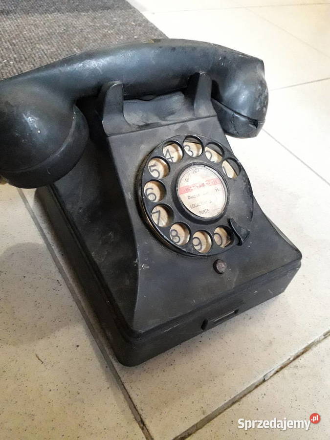 Bell Telephone zabytkowy czarny bakielitowy Warszawa sprzedam