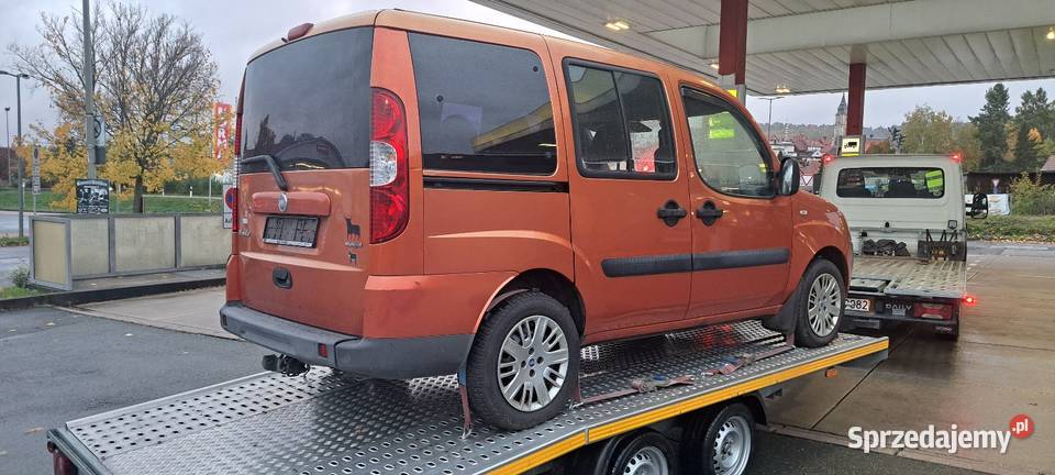 FIAT DOBLO 19 JTD 105 230 1 JEDYNY WŁ 100 isofix mazowieckie