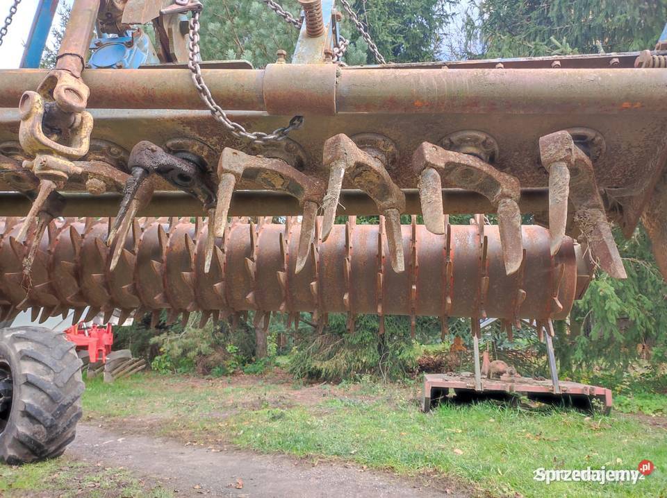 Brona Wirowa 3 metry z wieszakami na siewnik