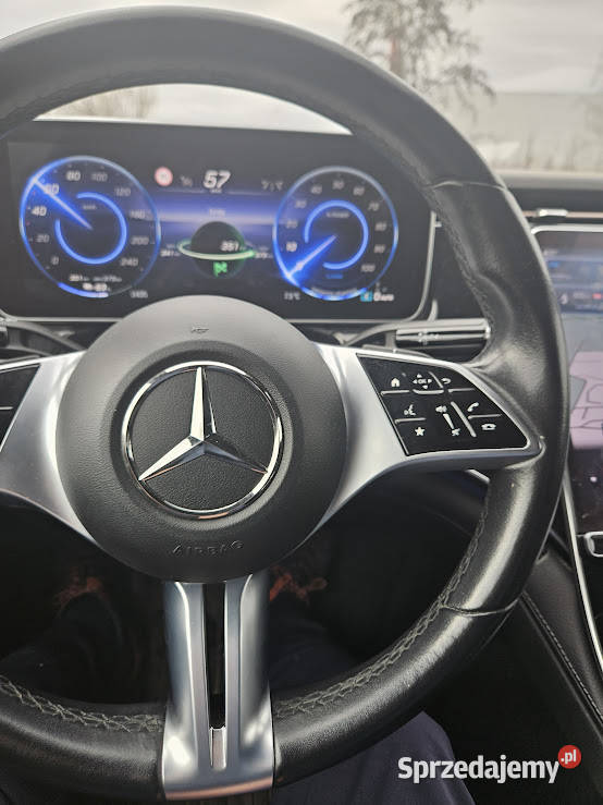 mercedes EQE 300 2023 r super stan autoalarm pomorskie Kiełpino