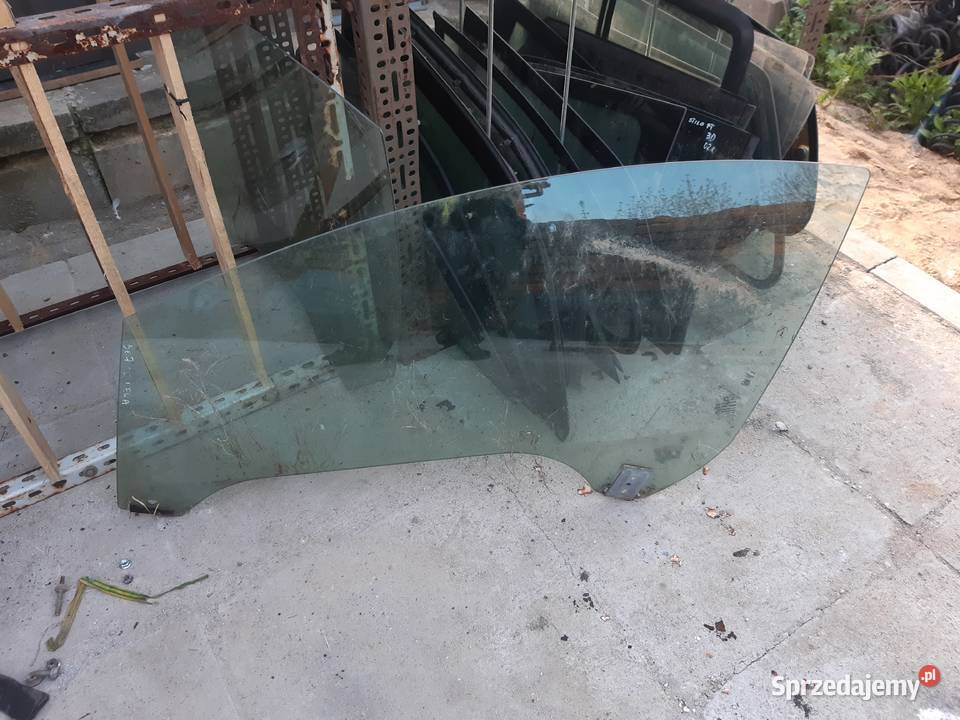 Szyba Drzwi Lewy Przód Lewa Przednia Peugeot 307 osobowe Łódź
