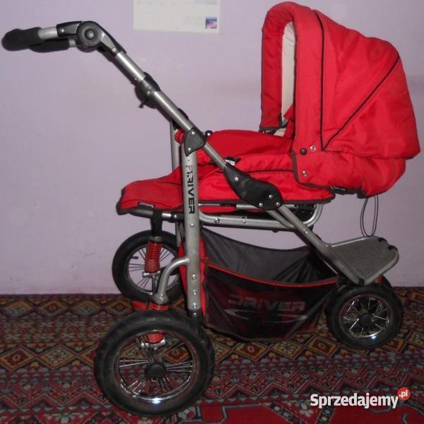 wozek Implast Driver 3XL 3w1 parasolka i śpiwor