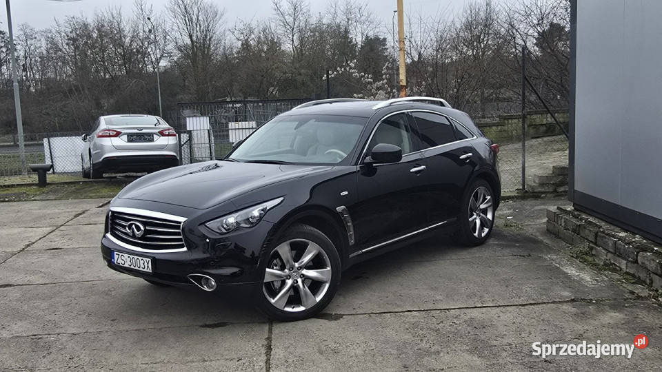 Infiniti FX 50 FX50S Salon Polska niski przebieg łopatki zmiany biegów Szczecin