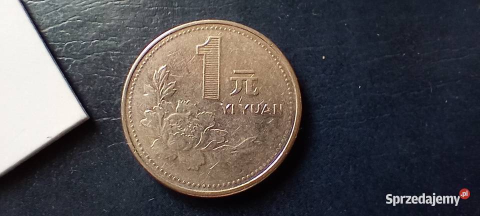 Stare monety 1 yuan 1997 Chiny Lesko sprzedam