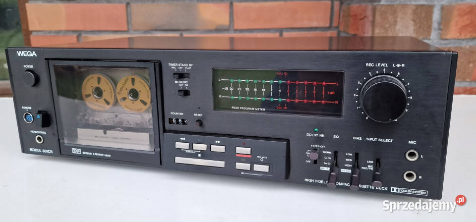 magnetofon WEGA casette deck Modul 301 CR Międzychód sprzedam