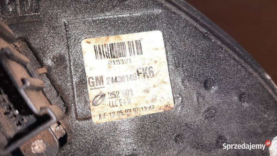 lusterko lewe zewnętrzne opel vectra c signum 5