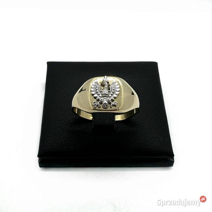 Złoty Sygnet Próby 585 358g Rozmiar 23 Elbląg