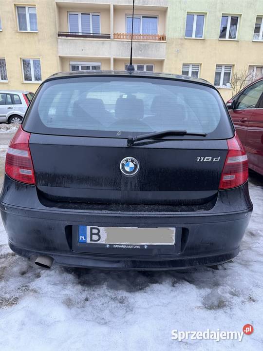 Bmw 119d seria 1 nieuszkodzony Czarna Białostocka