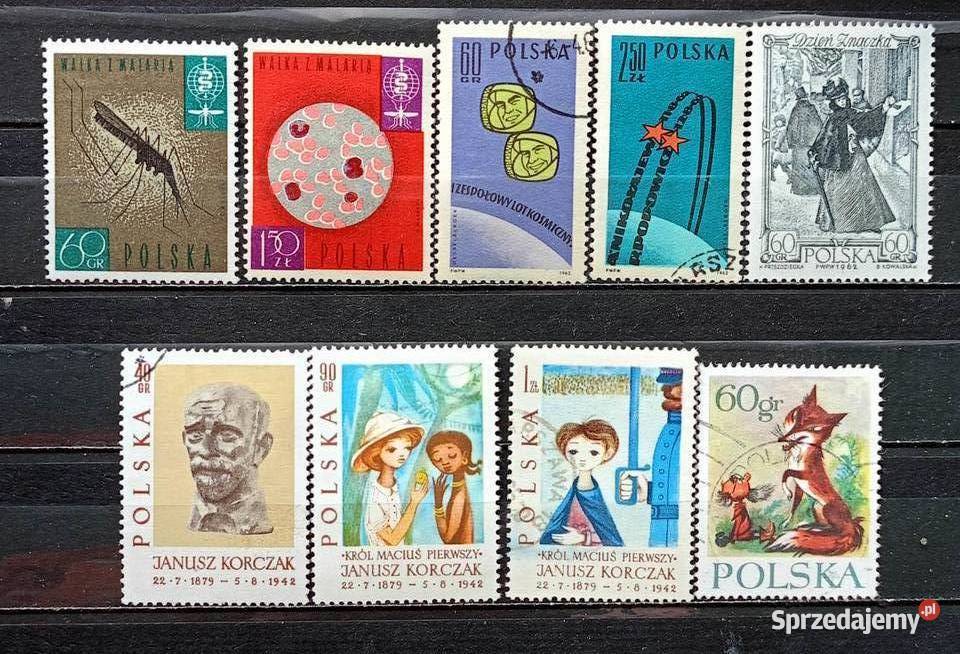 L Znaczki polskie 1962 IV kwartał