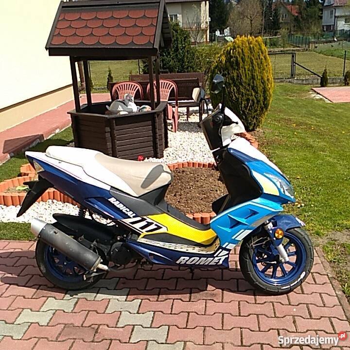 Romet 717 Radical OKAZJA elektryczny starter Uszew sprzedam