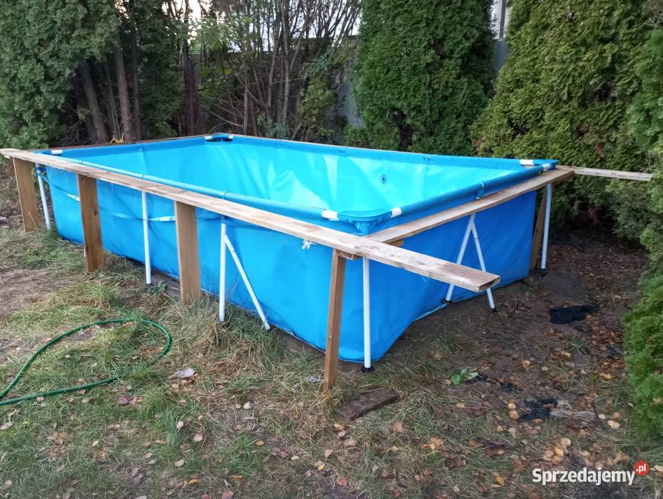 Basen 214 x 560 x 87 stan bdobry kompletny bez Nadarzyn