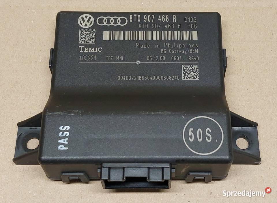 MODUŁ STEROWNIK GATEWAY AUDI A4 B8 A5 8T Q5 osobowe Mielęcin