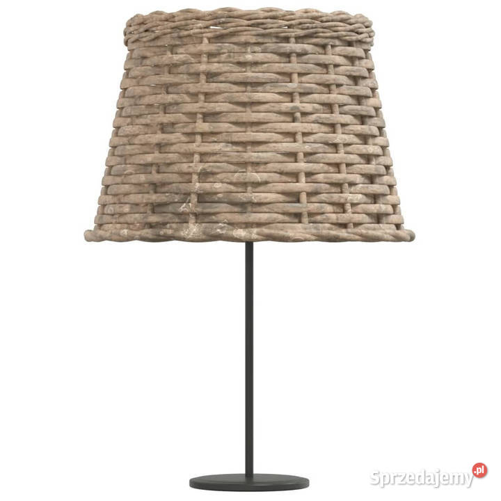 Klosz do lampy brązowy 25x17 wiklina WM364390 Warszawa sprzedam